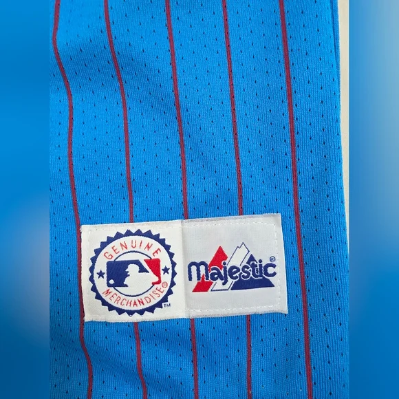 Vintage Majestic MLB New York Yankees Men’s Jersey – Size XL – Blue - Picture 2 of 13